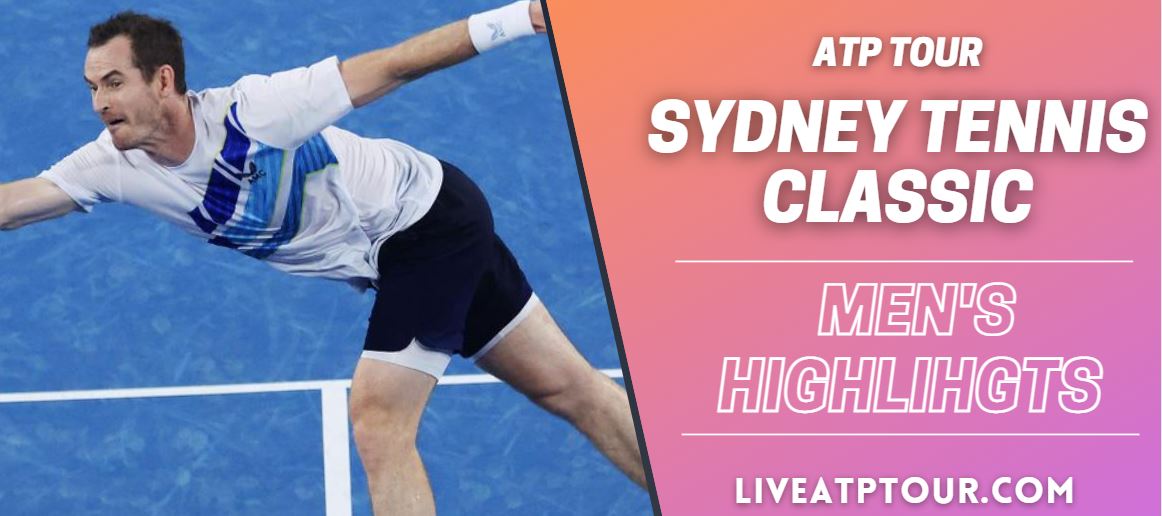 Sydney Tennis Classic 2022 Men Final Highlights